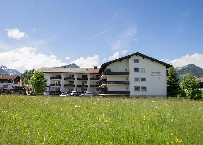 アパート Alpenflair Whg 103 Appartementhaus Nebelhorn オーベルストドルフ